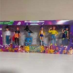 K-Pop Demon Hunters Action Figure Set - Multicolor